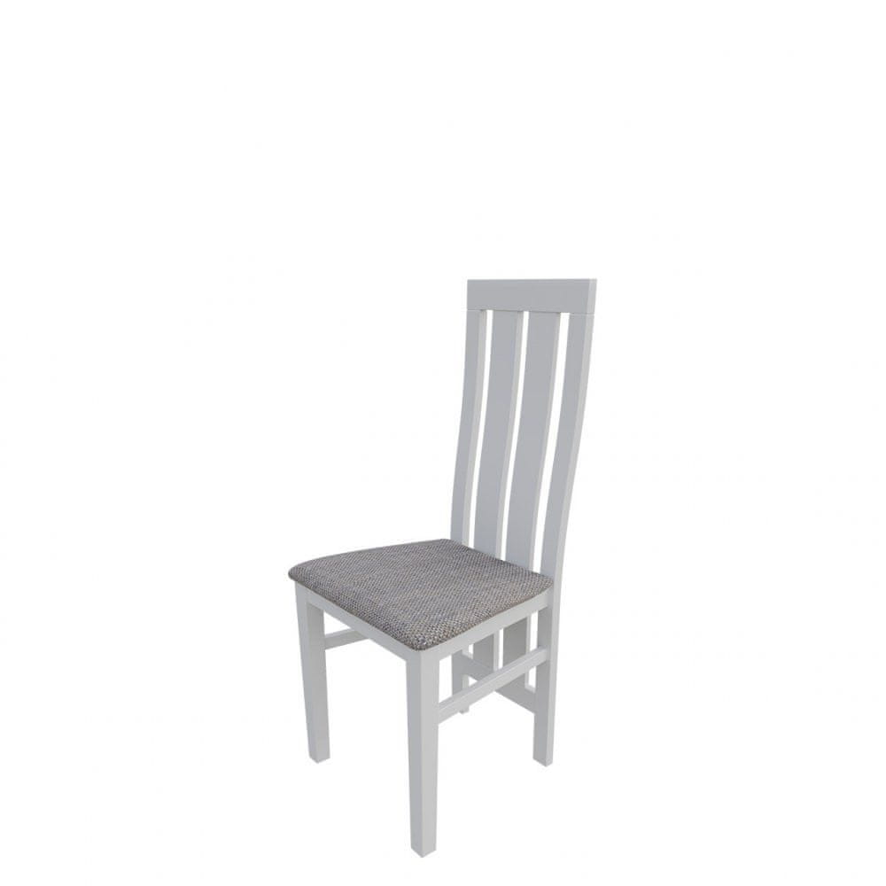 Veneti Jedálenská stolička MOVILE 42 - biela / šedá 2